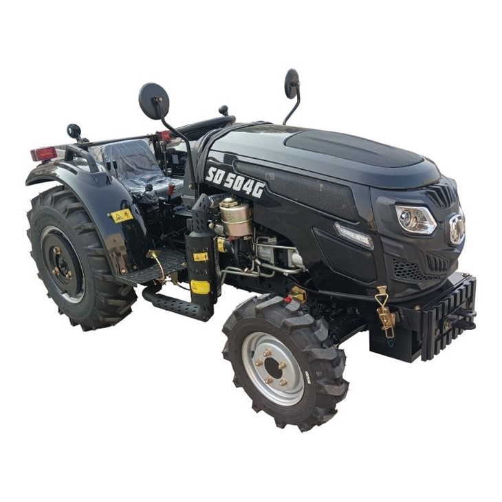Garden Black Tractor